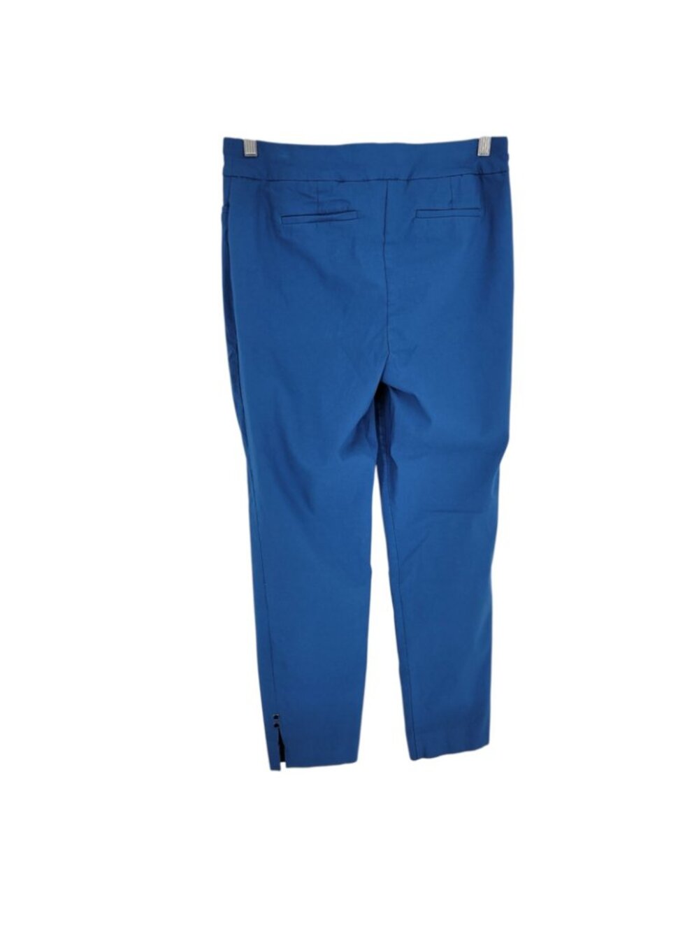 Chico's 1.5R US 10R Pull On Ankle Pants Slim Stretch Button Hem Travel Career - Picture 4 of 4